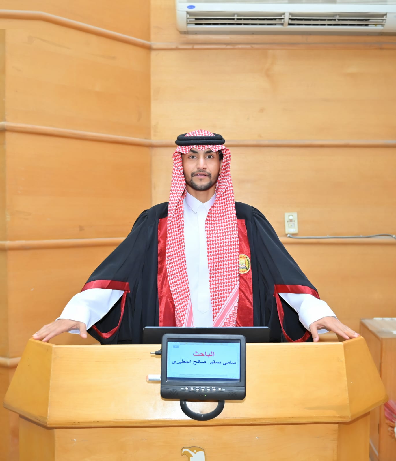مناقشة مشروع البحث للماجستير المهني في إدارة الأعمال تخصص (اقتصاديات الصحة وإدارة المؤسسات الصحية) للباحث : سامى صقير صالح المطيرى